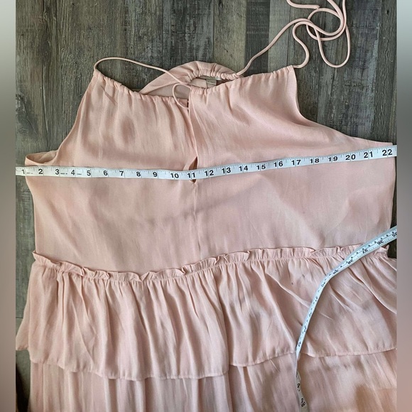 LOFT Blush Layered Maxi Dress - Picture 12 of 14